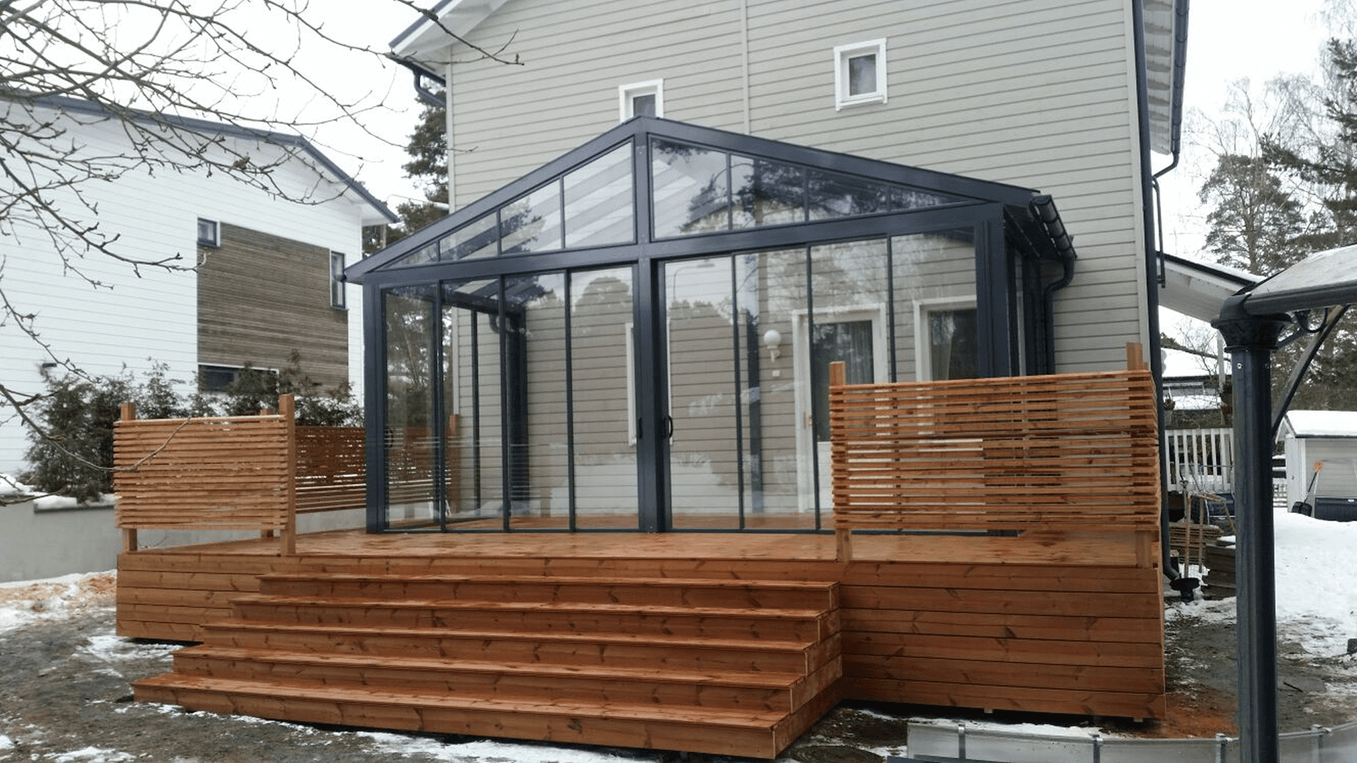 Aluminum Terraces – Practical and Aesthetic Solution image 1